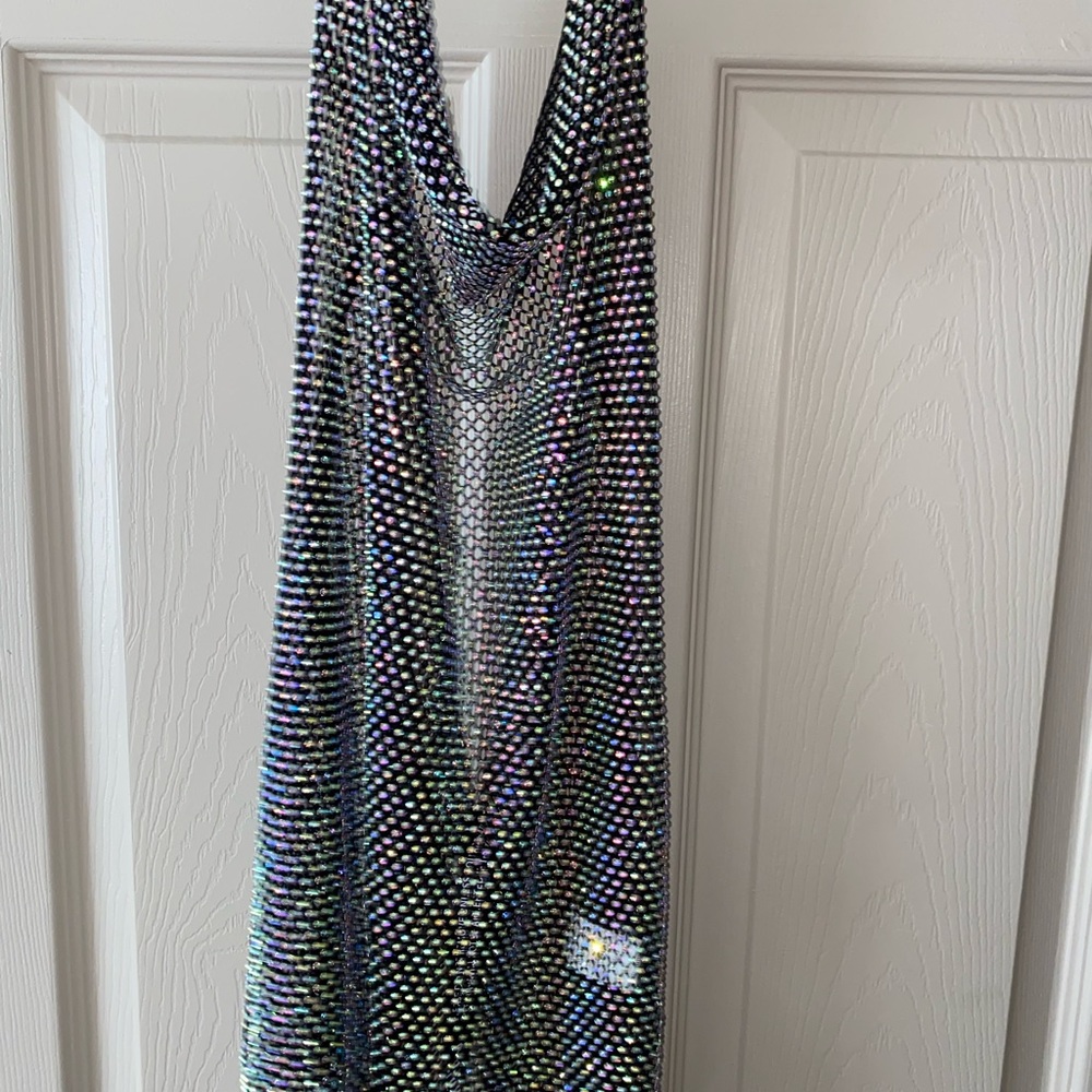 PLT RHINESTONE COVER UP